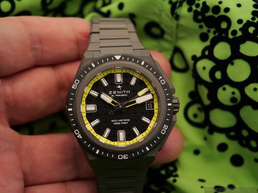 Insider: Zenith DEFY Extreme Diver 'Shadow' Edition. Light as a